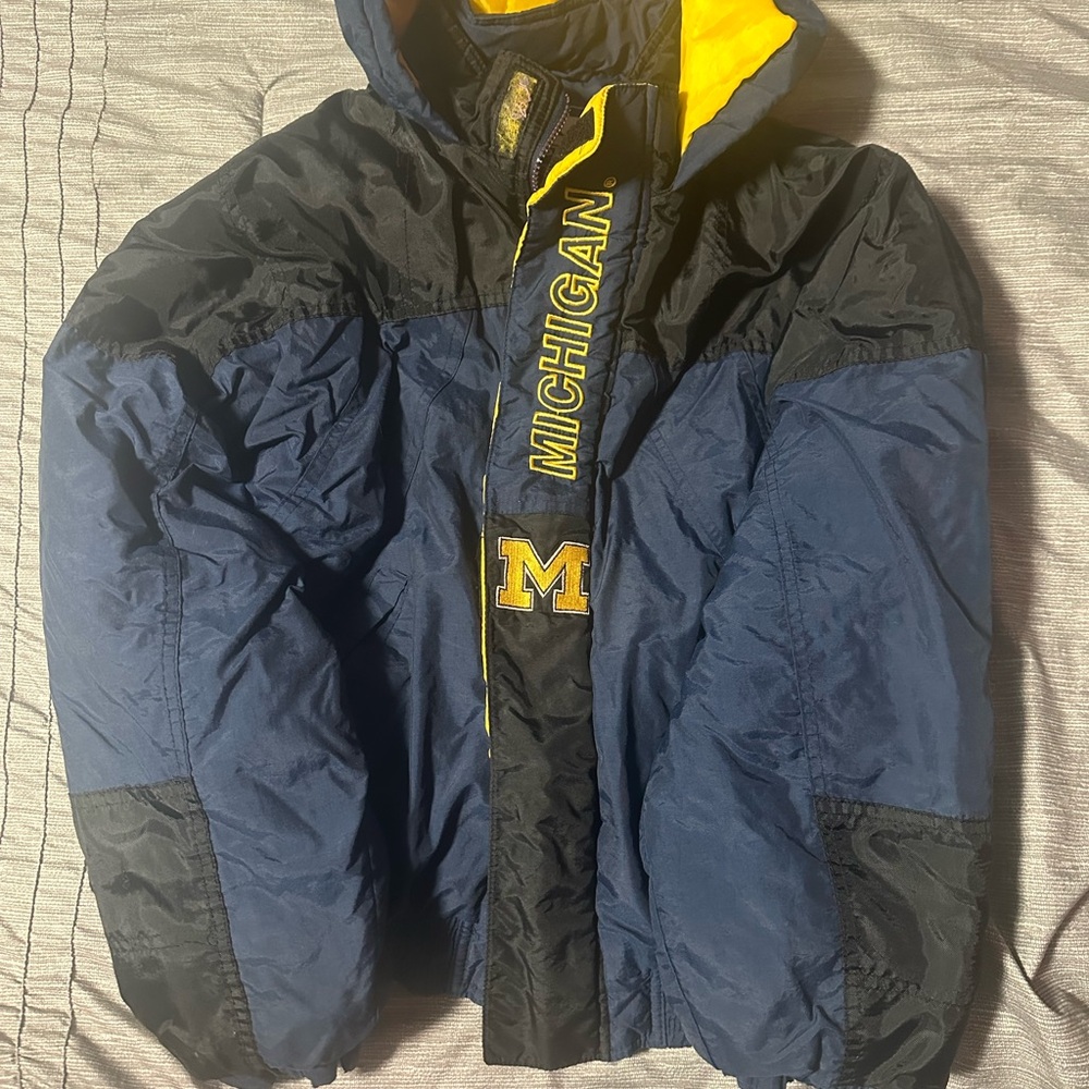 STARTER Navy and Gold Jacket